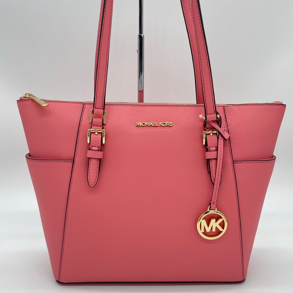 Michael Kors Large Charlotte Tote Bag - Picture 1 of 11